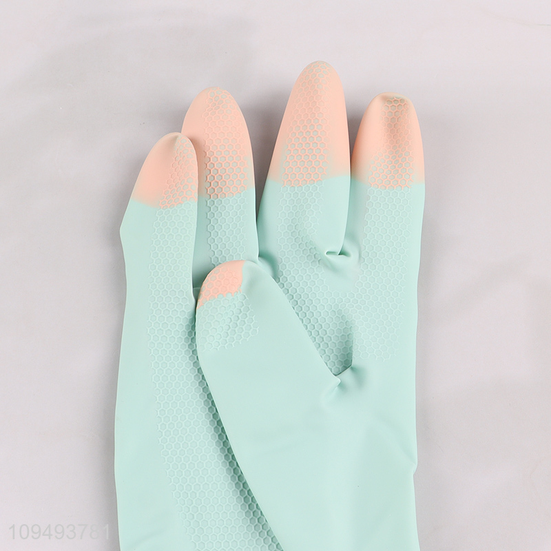 Factory direct sale reusable pvc household gloves cleaning gloves