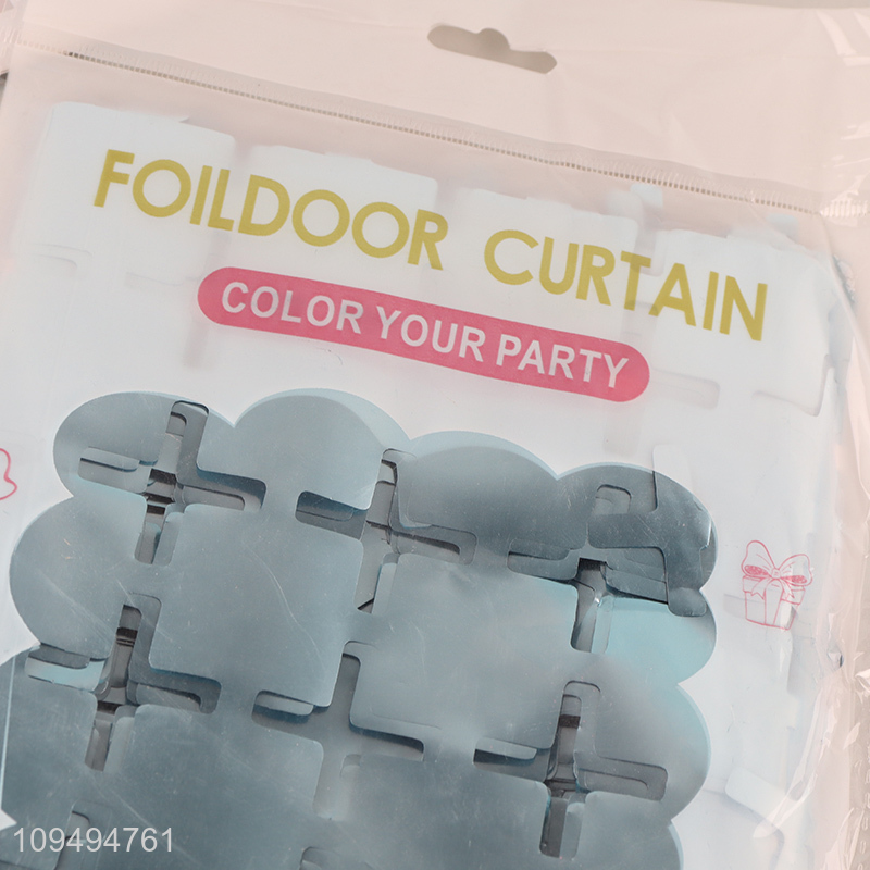 China products party foildoor curtain backdrop curtain