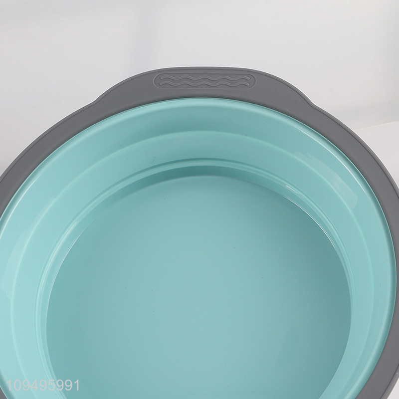 China wholesale foldable silicone air fryer baking tray