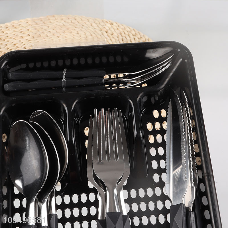 Best quality 16pcs stainless steel cutlery set