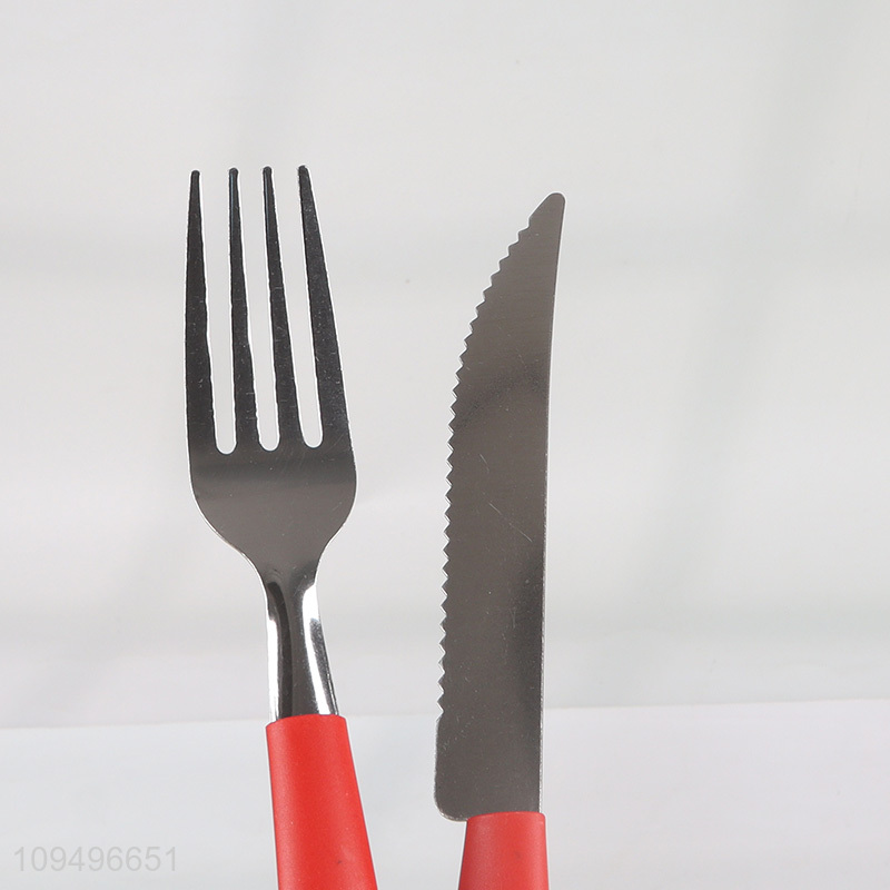 Hot selling 24pcs stainless steel cutlery set