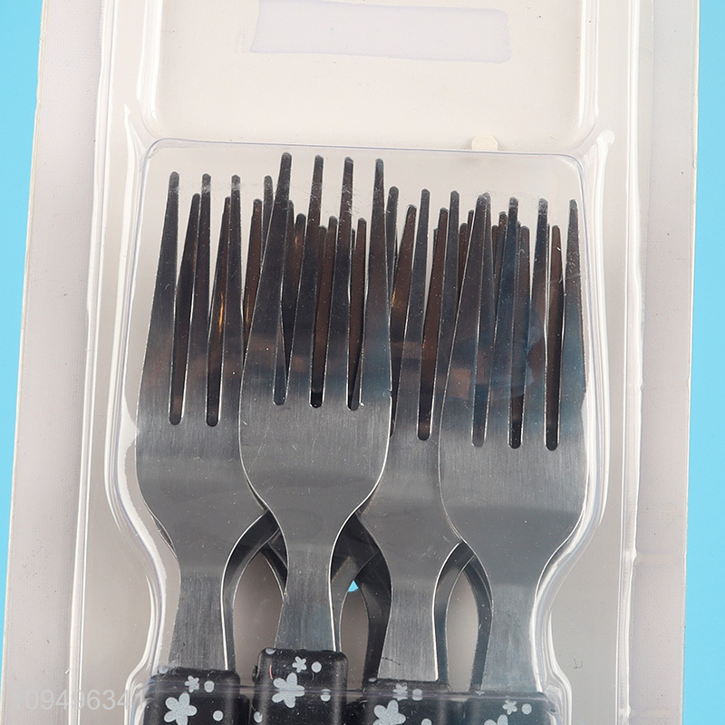Low price 12pcs dining cutlery fork set