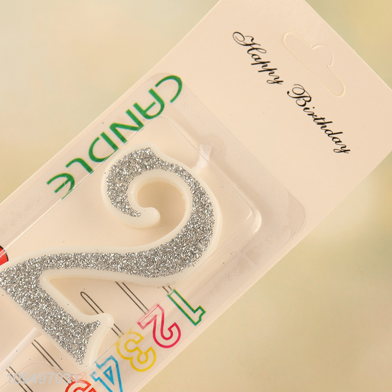 Hot sale birthday cake candle number candle