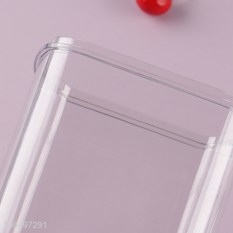 China products 2pcs clear sealed storage jar set