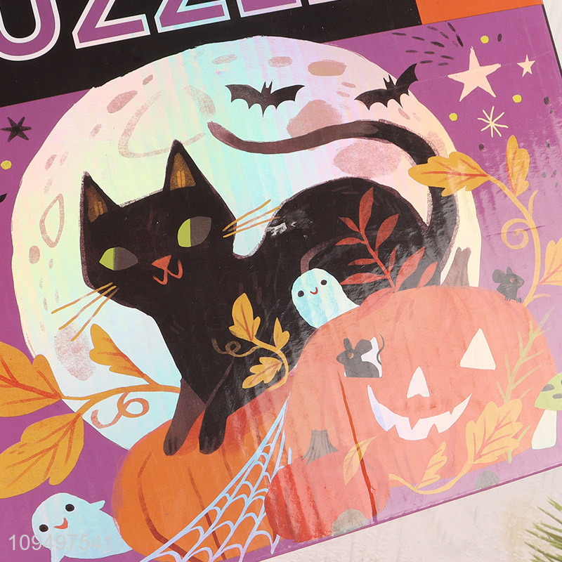 New product halloween holographic jigsaw puzzle for kids