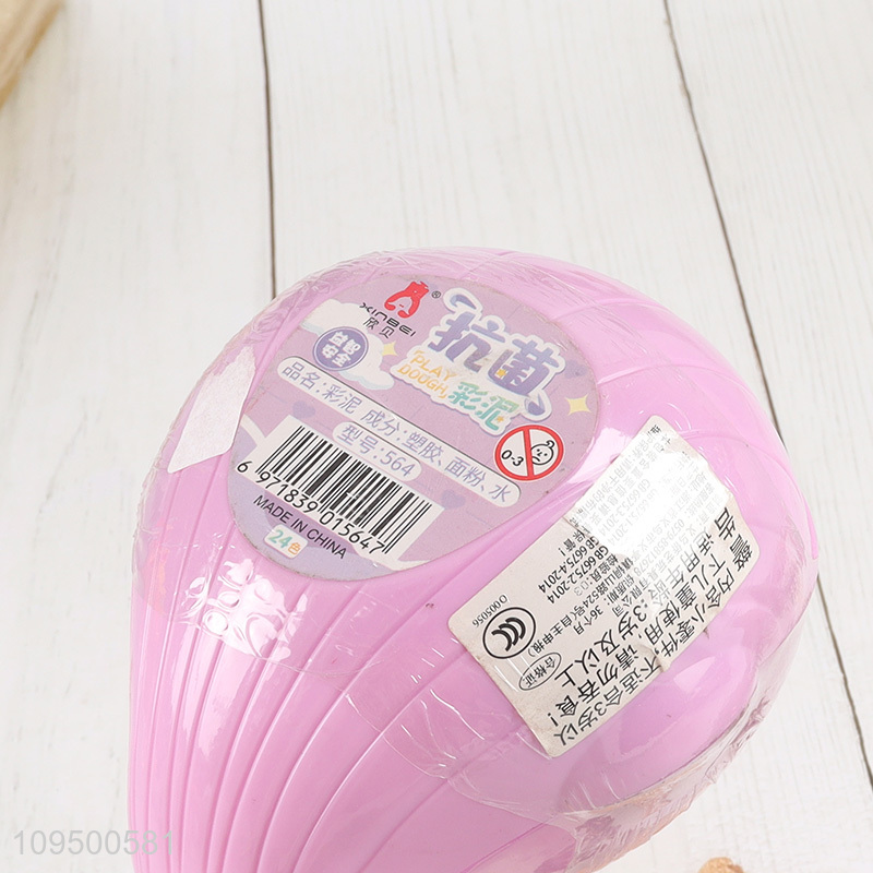 New arrival 24pcs non-toxic play dough toys for kids