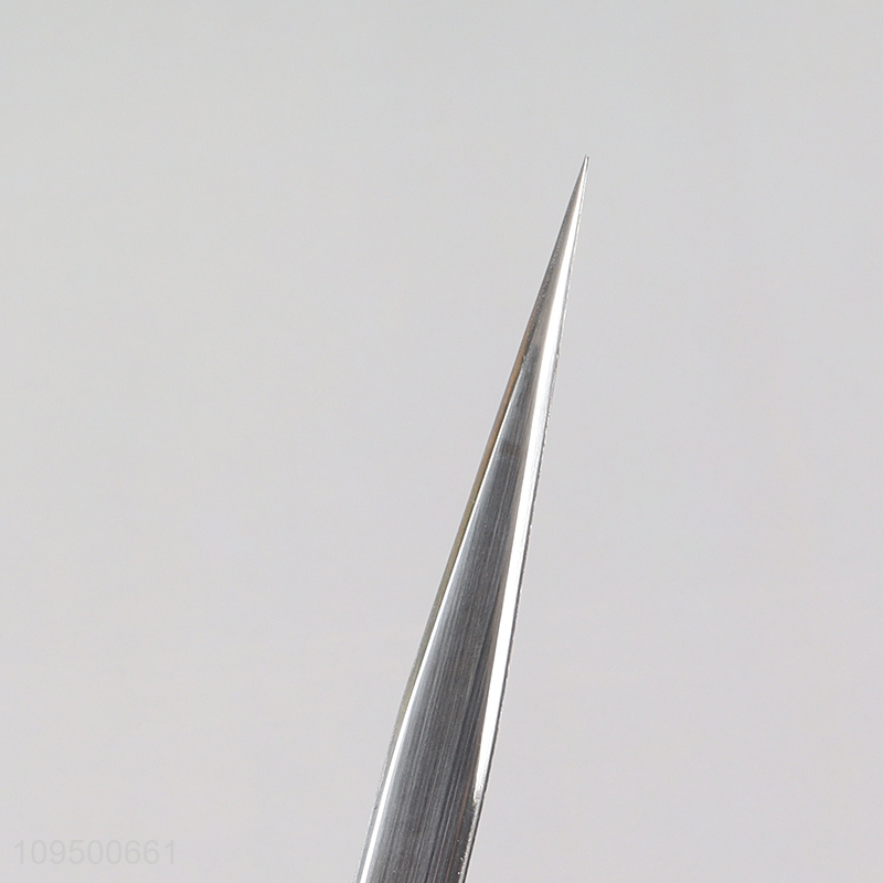China wholesale stainless steel eyelash eyebrow tweezers for daily use