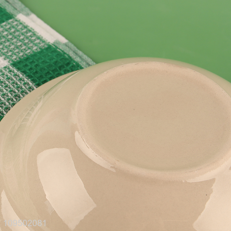 Low price 7 inch ceramic bowl for home restaurant