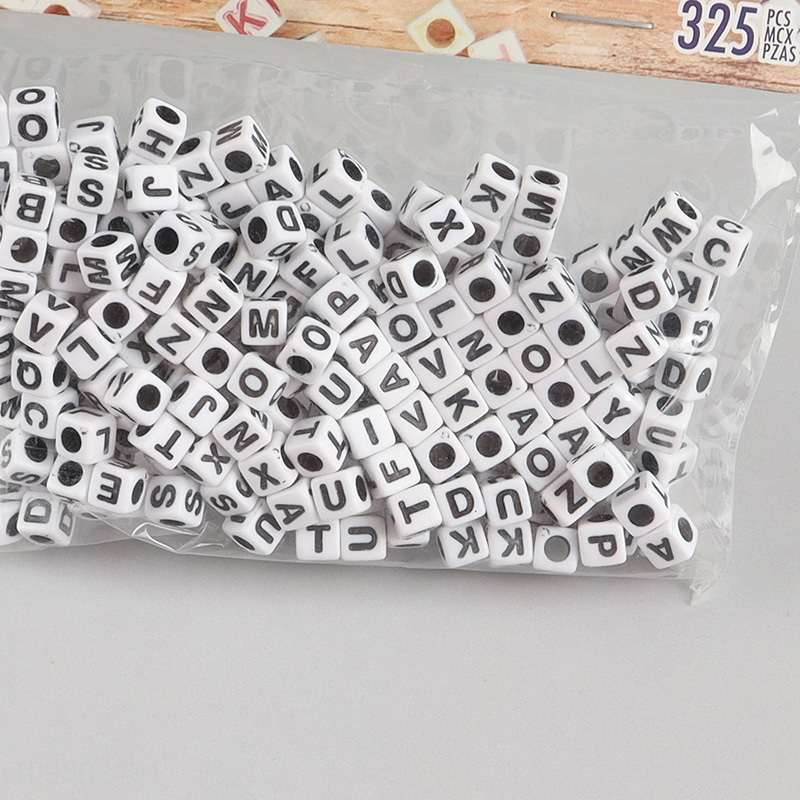 Good quality diy alphabet beads toy