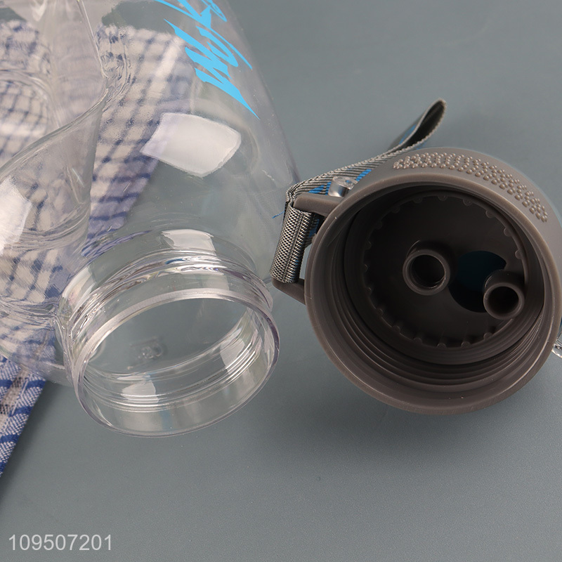 Factory supply large capacity clear plastic water bottle
