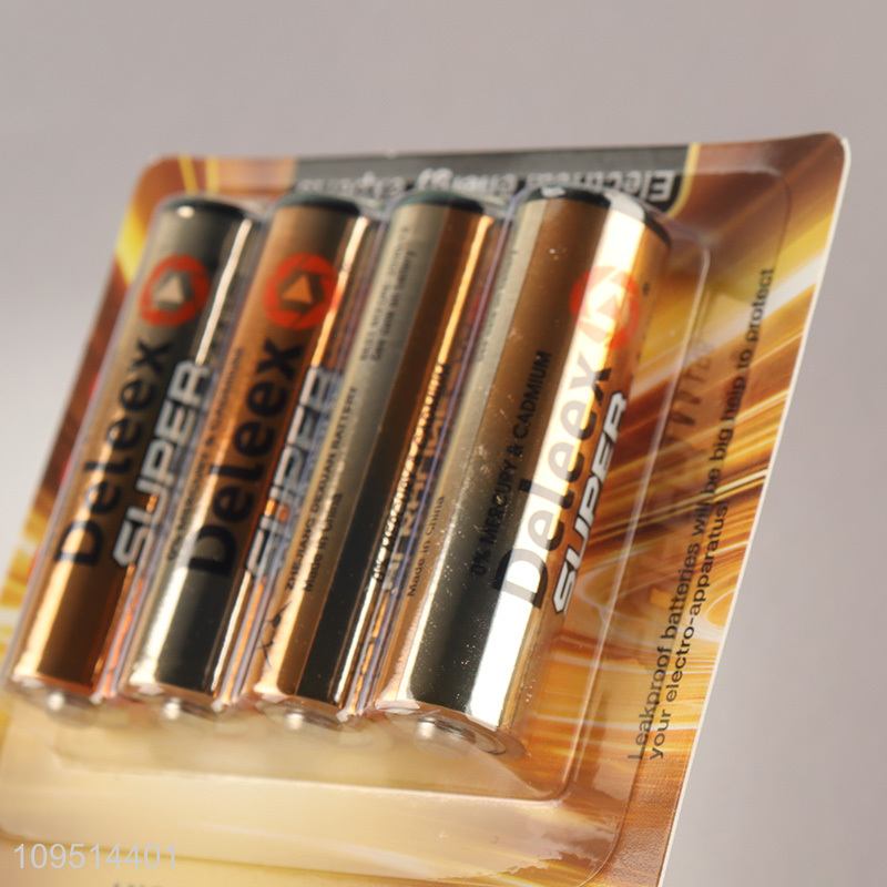 China supplier alkaline AAA B4 alkaline battery