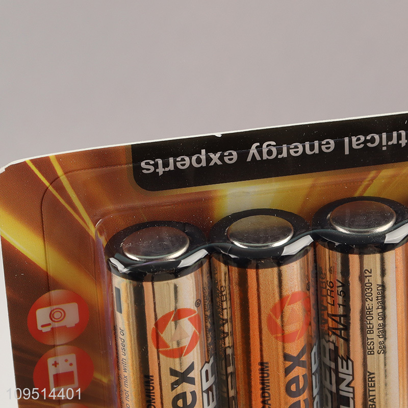 China supplier alkaline AAA B4 alkaline battery