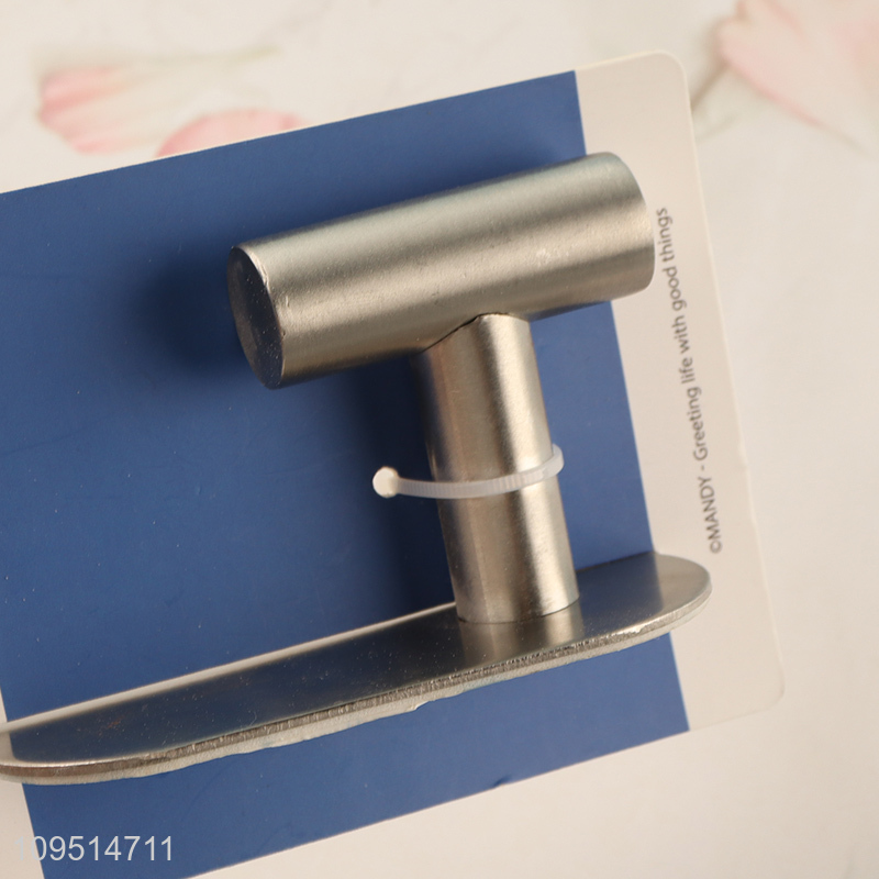 Latest products stainless steel sticky hook clothes hook