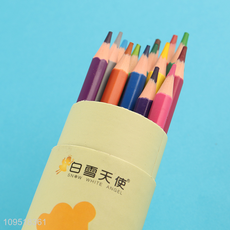 China wholesale oil colour pencil with pencil sharpener