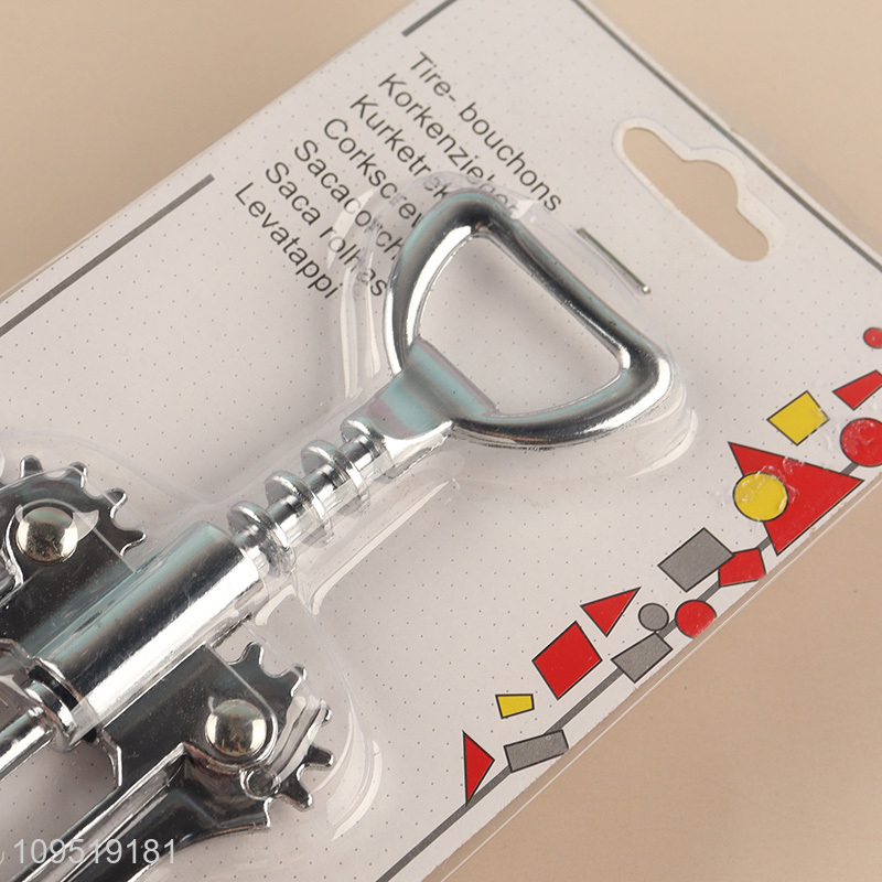 Hot selling reusable wine bottle opener corkscrew wholesale