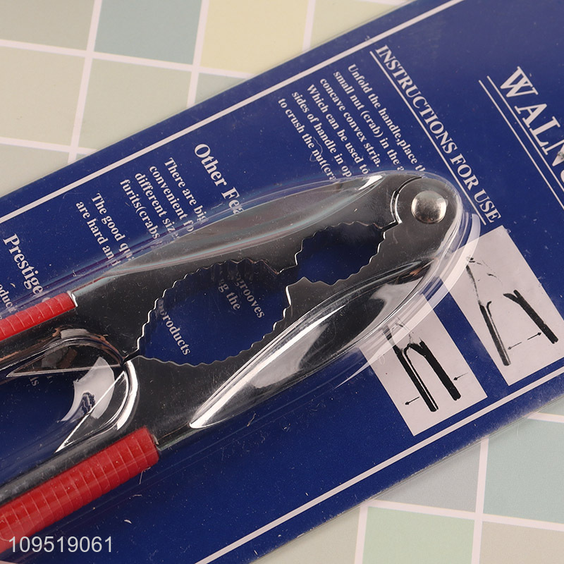 Hot items stainless steel nut cracker walnut clip