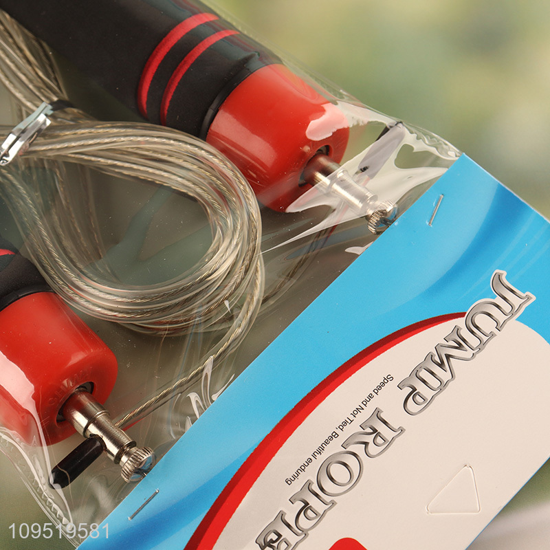 Hot products foam handle comfortable skipping rope