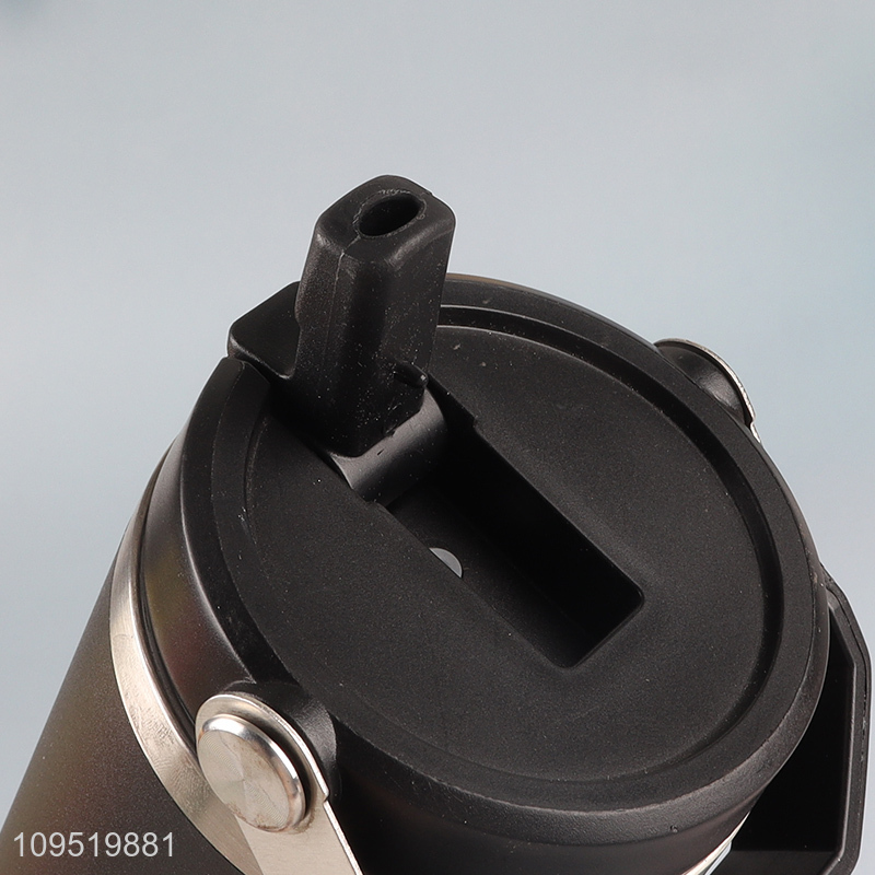 Factory price stainless steel water cup with handle