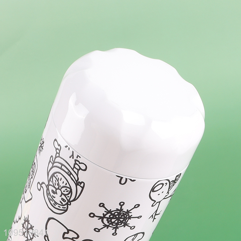 Good selling cartoon printed stainless steel water bottle