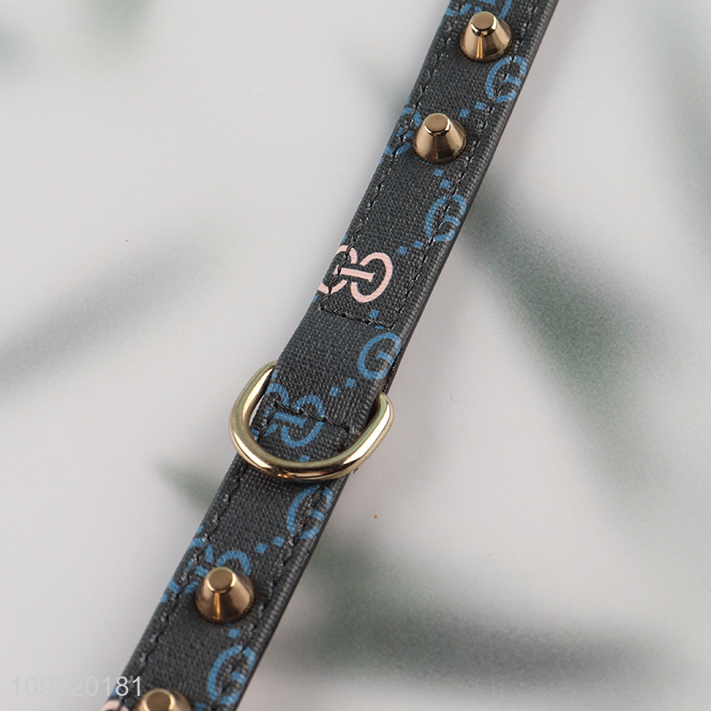 Good price durable pu collar for pets