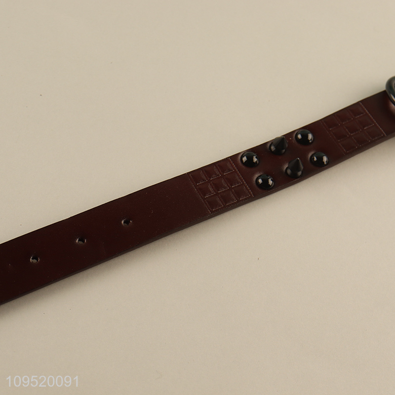 China wholesale pu pet collar for outdoor