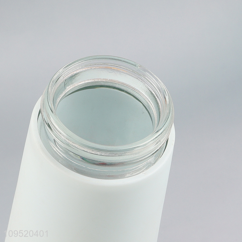 Low price glass water bottle drinking bottle