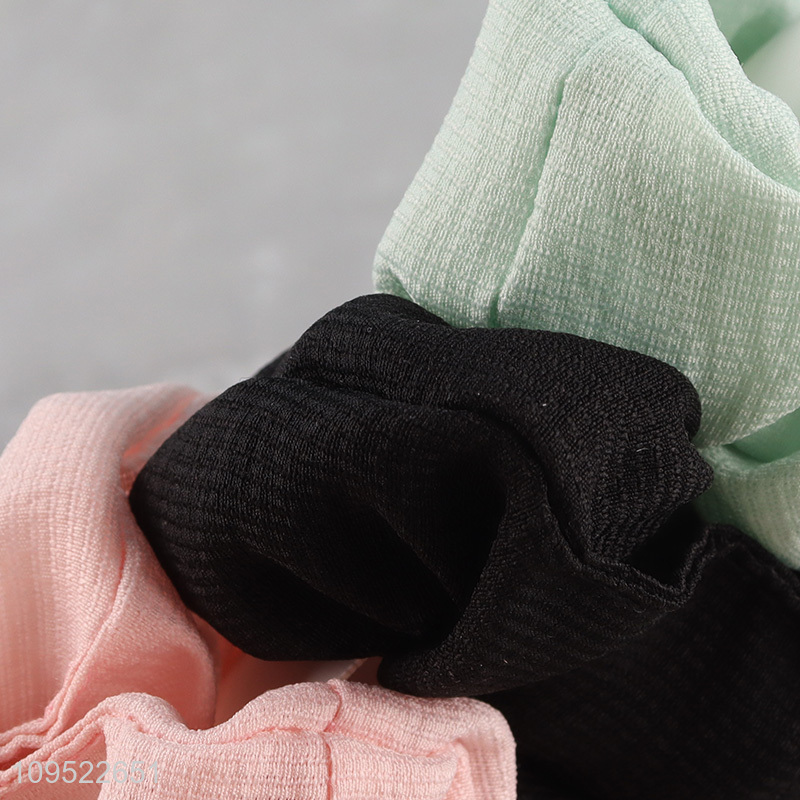 New style elastic fabric hair scrunchies