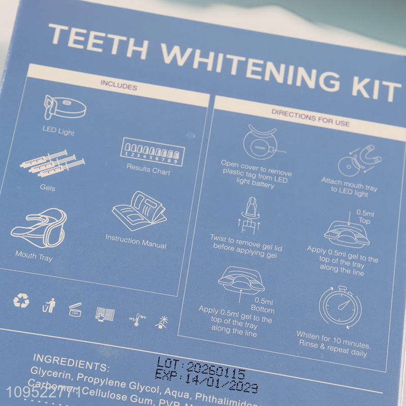 China supplier dental teeth whitening brightening kit