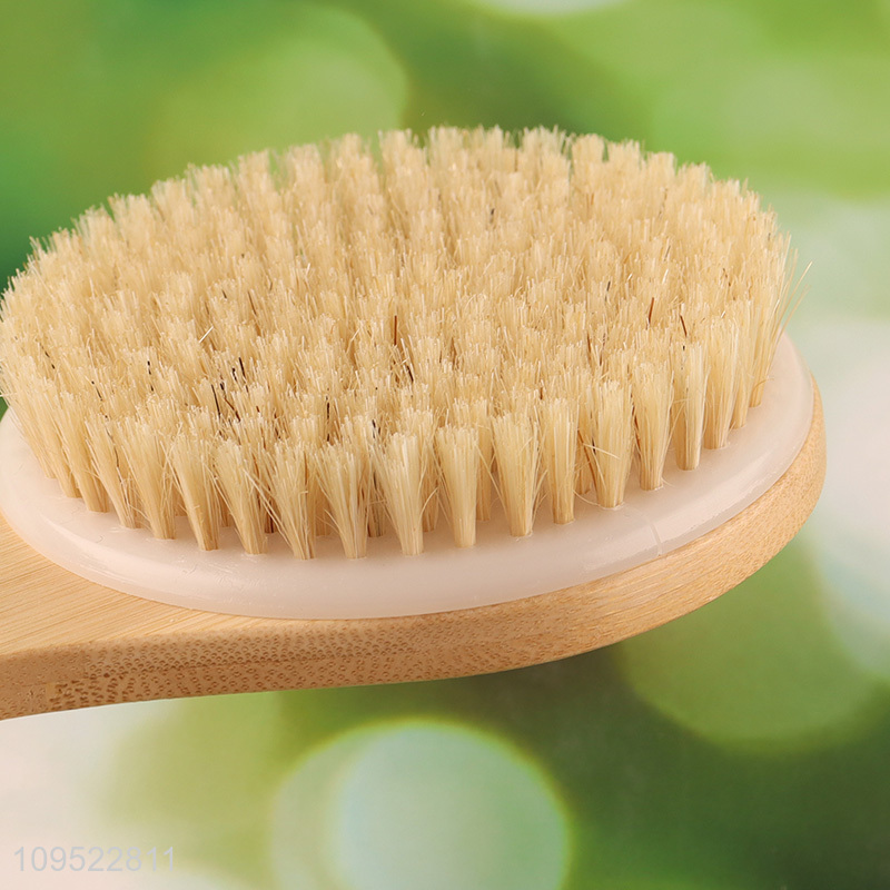 China factory soft bristle shower scrub brush