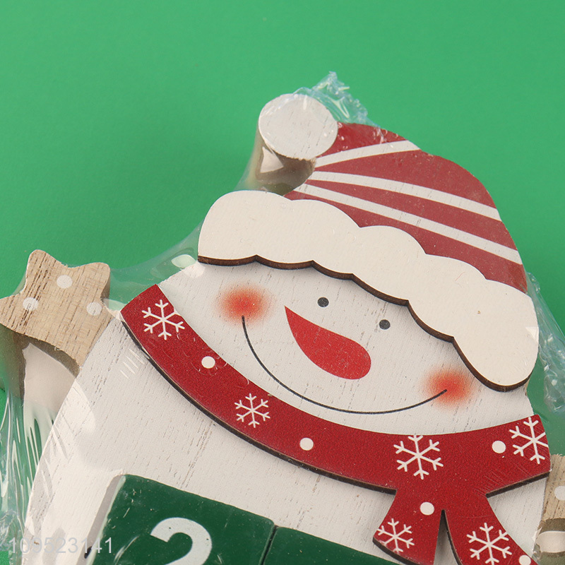 China supplier christmas countdown ornament for decoration