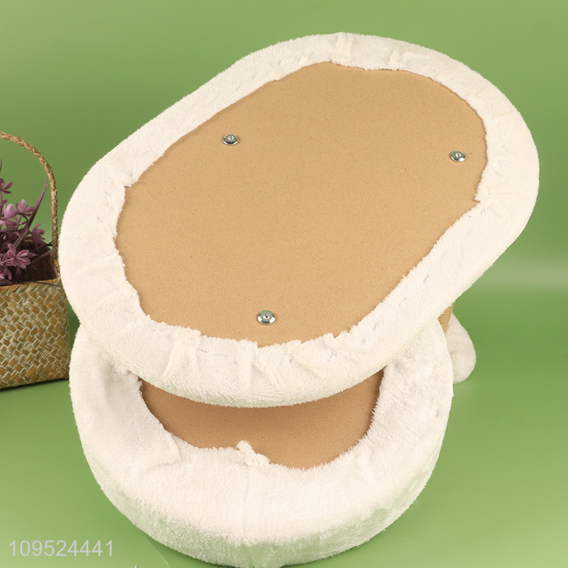 Factory supply double-layer plush sleeping cat nest