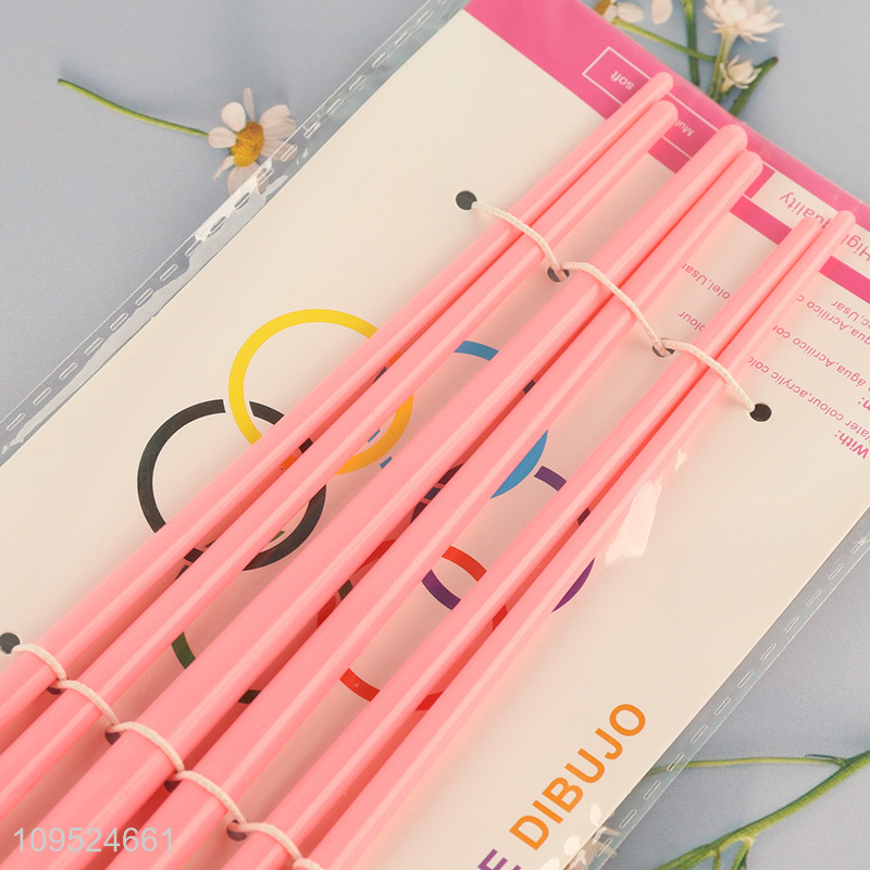 Wholesale 6pcs art painting brush kit