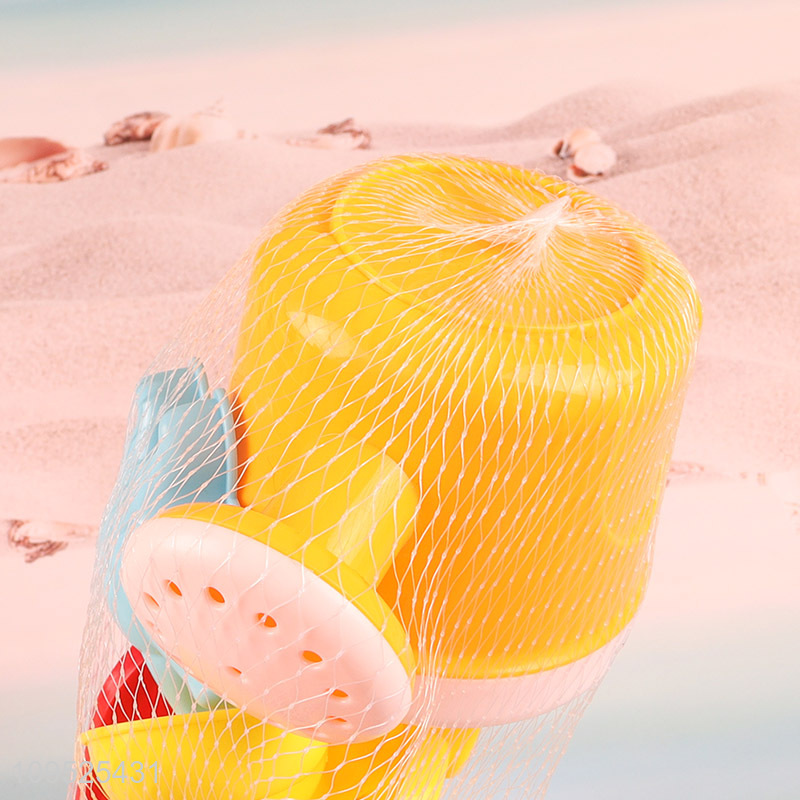 Popular products plastic children beach sand play toy kit