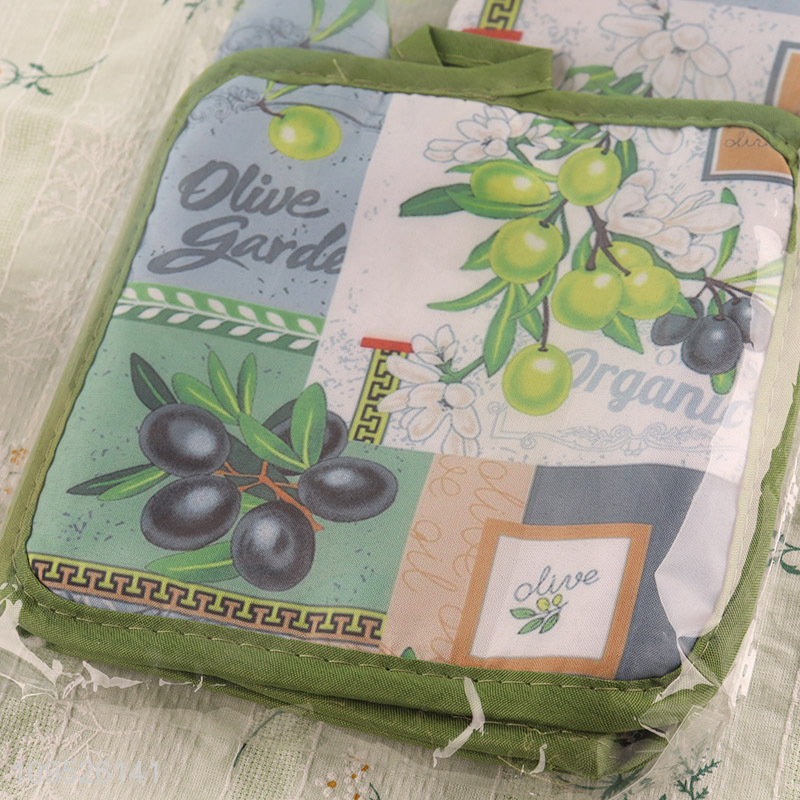 New style 2pcs oven mitts pot pad set for kitchen