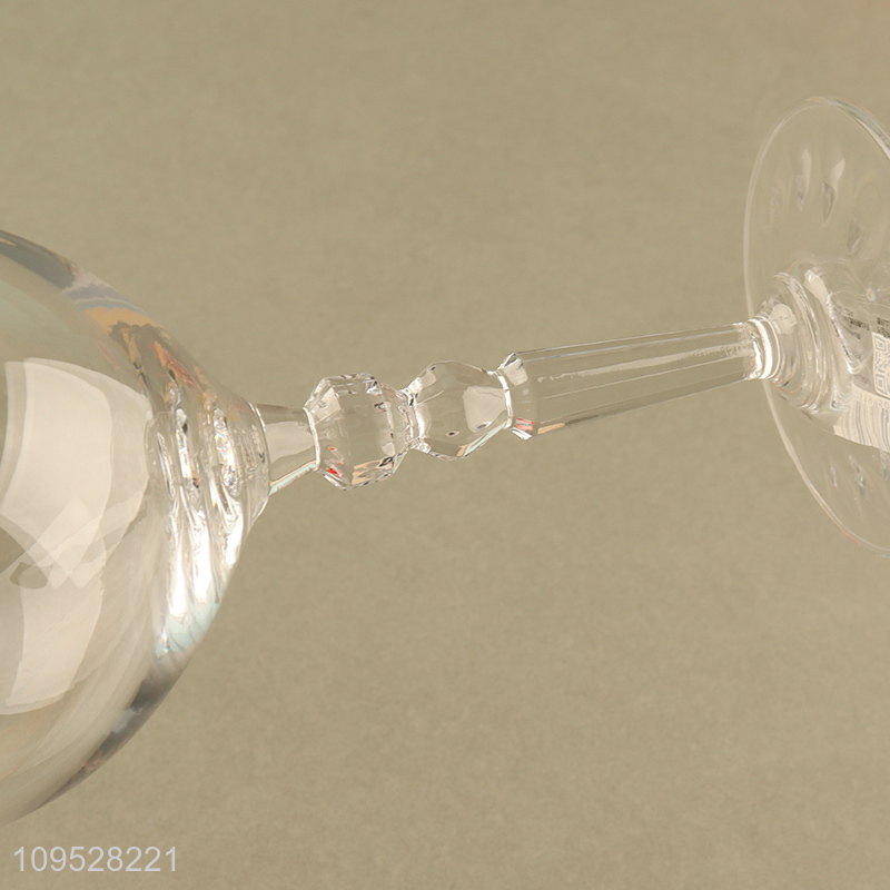 China wholesale clear glass champagne cup goblet cup