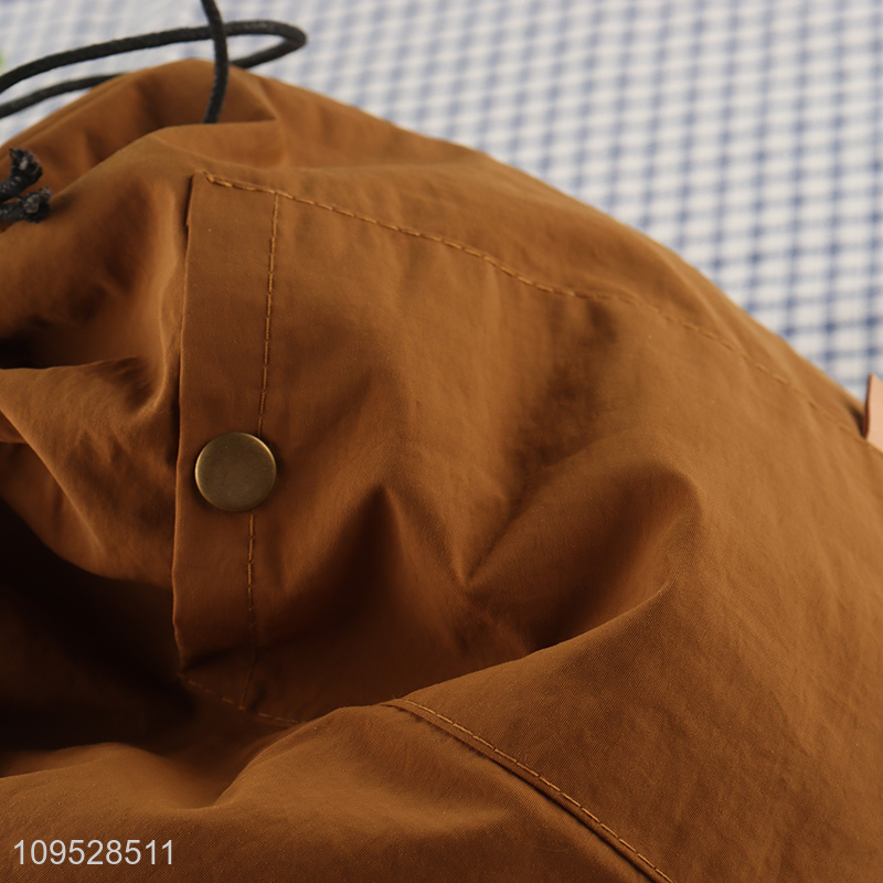 Top sale portable drawstring lunch bag