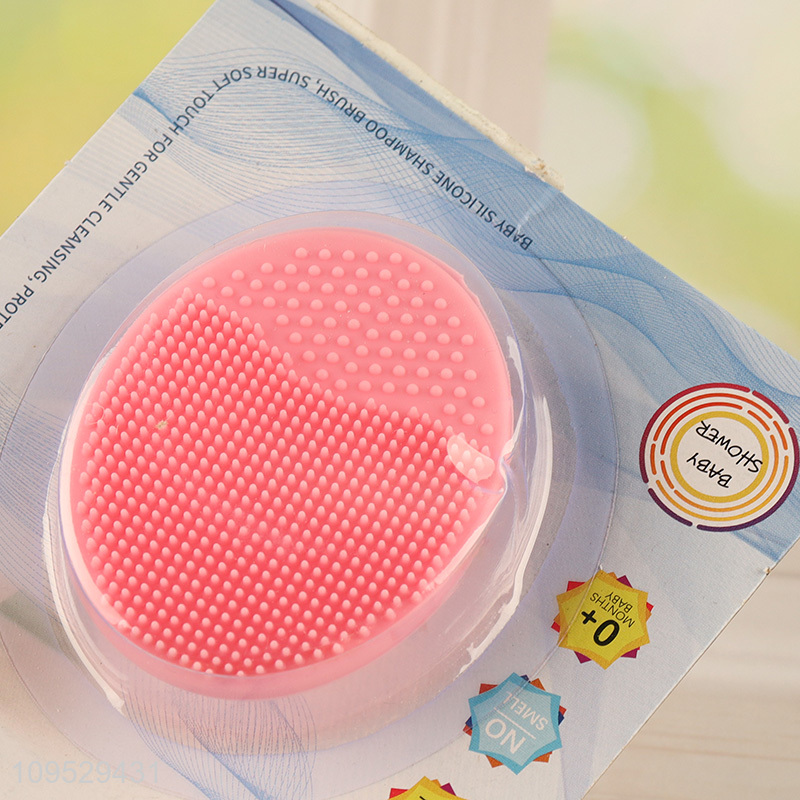 Hot Sale Soft Silicone Hair Brush For Baby