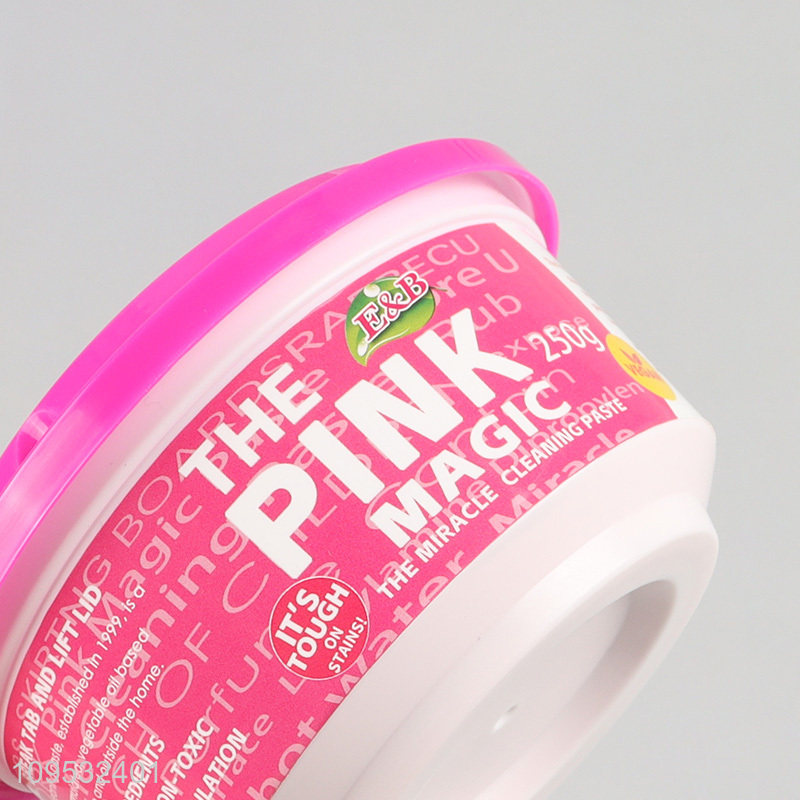 Wholesale non-toxic dish washing paste with scouring pad
