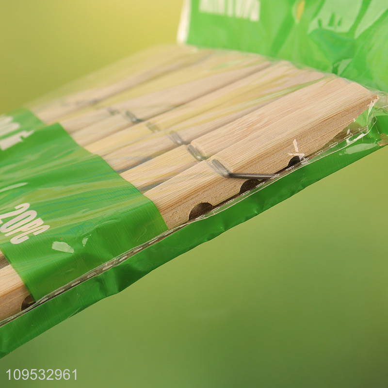 Top products bamboo clothes pegs clothes clips set