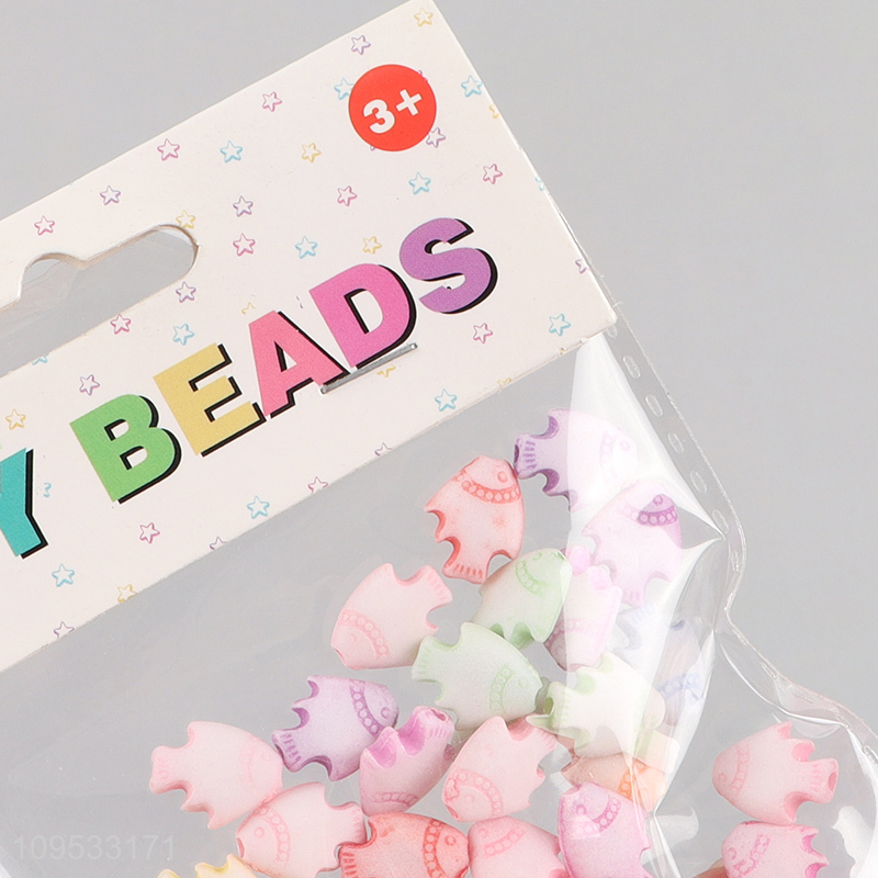 Cute Fish Shape DIY Handmade Beads For Kids