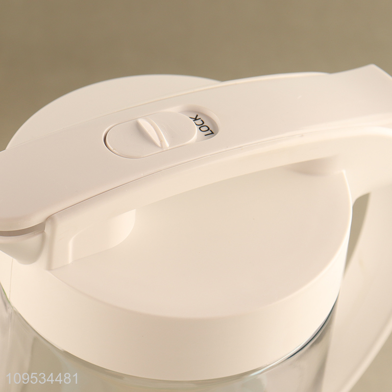 New arrival  clear kitchen water jug with handle