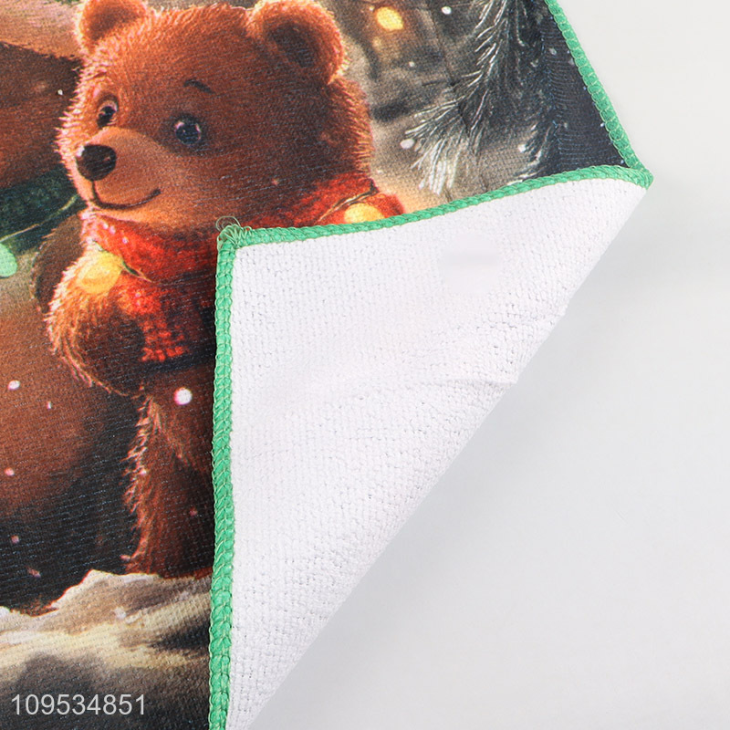 New arrival cartoon bear polyester towel