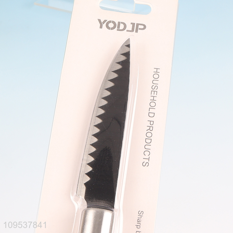 New Design Coated Handle Fruit Paring Knife