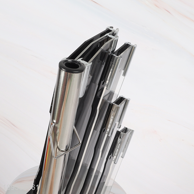 Fashion 8 Pieces Kitchen Knife Set With Knife Block For Gift