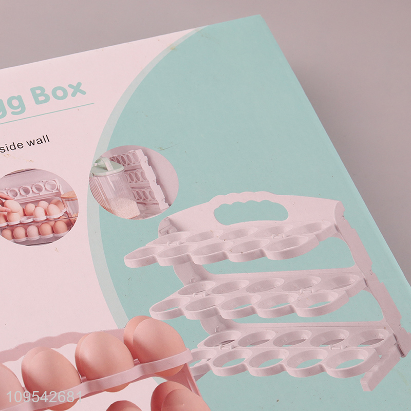 Factory supply egg storage rack folding egg box