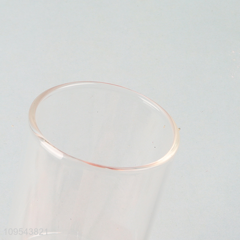 Hot selling clear glass storage jar with lid
