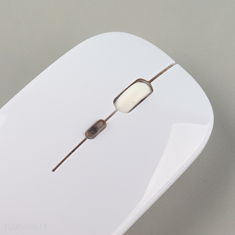 Hot items RGB rechargeable wireless bluetooth mouse