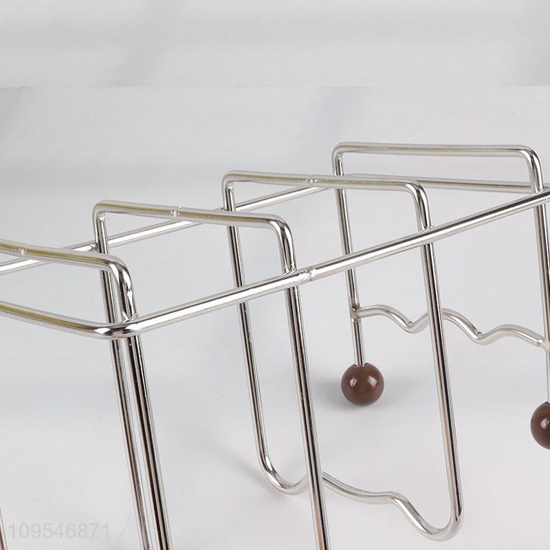 Low price kitchen pot cover rack for sale