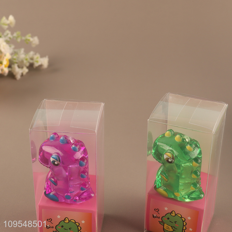 Top products multicolor dinosaur mini pencil sharpener